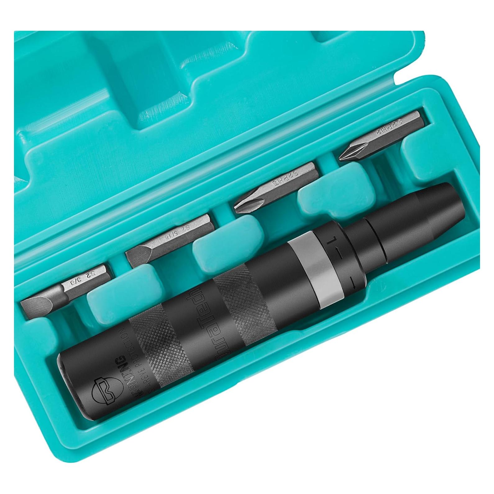 Juego de Destornilladores de Impacto DURATECH 3/8" - 5 Piezas