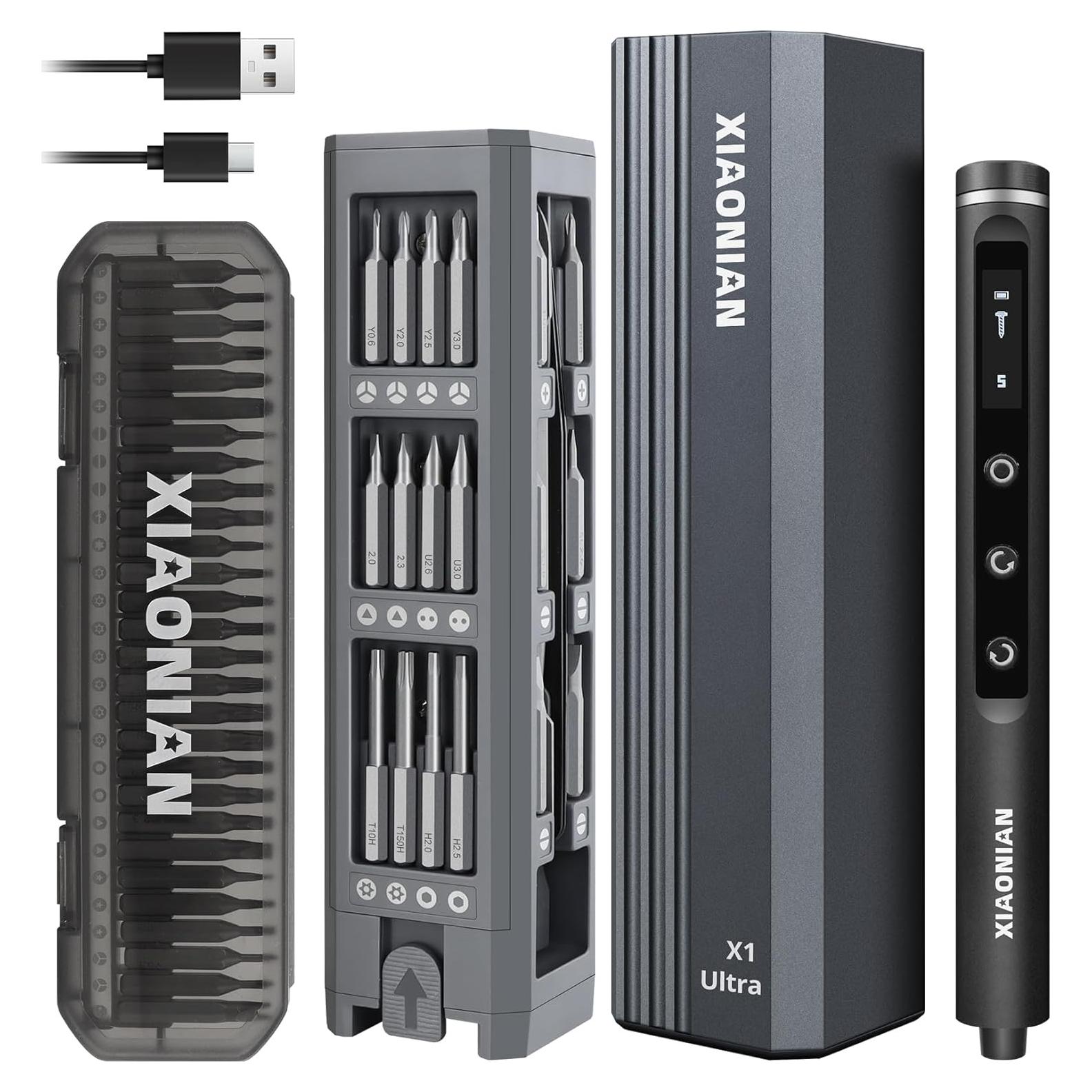 Destornillador Eléctrico de Precisión XIAONIAN 3.7V 76 en 1