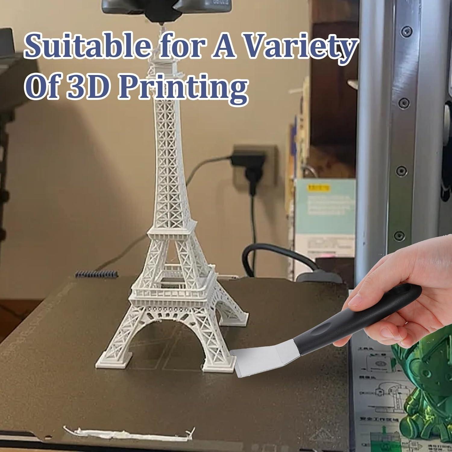 2 Raspadores de Acero Inoxidable para Limpieza de Cocina 16x3.8cm