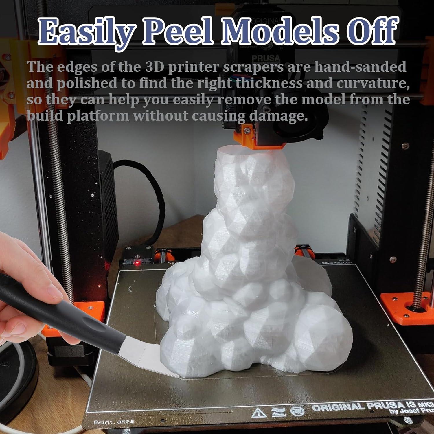 2 Raspadores de Acero Inoxidable para Limpieza de Cocina 16x3.8cm