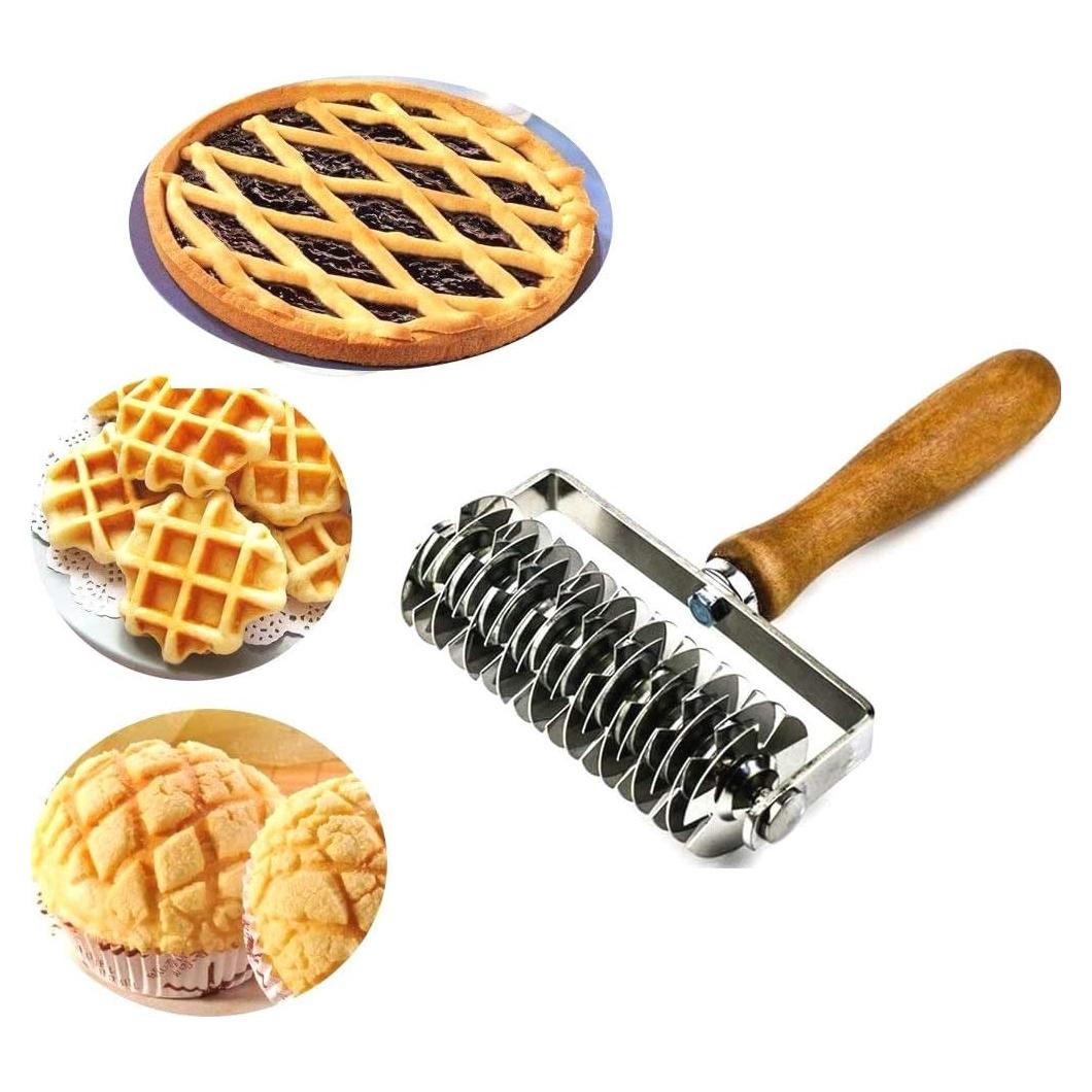 Rodillo de Rejilla para Masa BLACKMAXX - Acero Inoxidable 20.5 cm