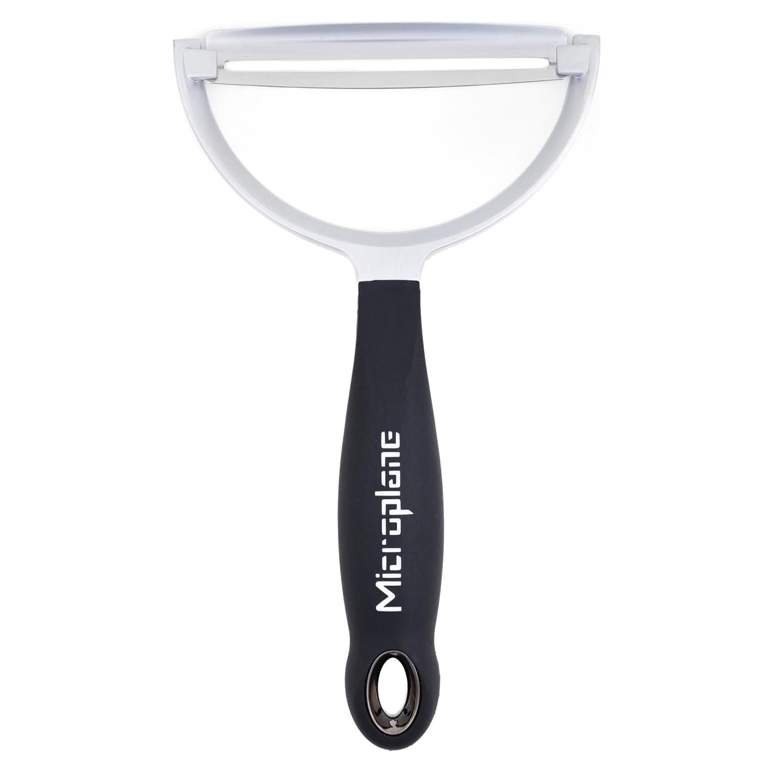 Pelador Microplane XL Profesional de Acero Inoxidable para Verduras y Frutas