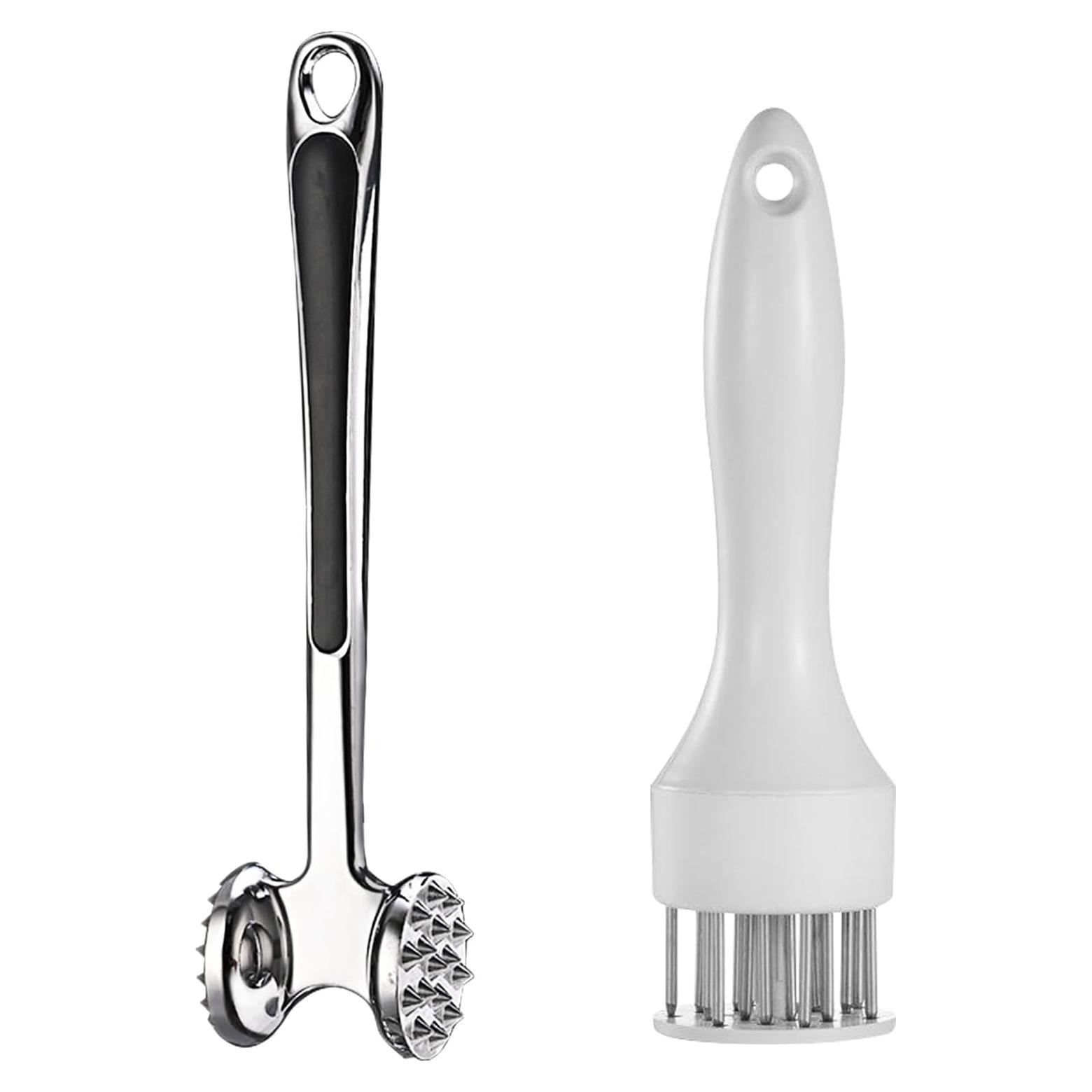 Set de 2 Piezas Ablandador de Carne MJHHYT - Mazo y Agujas