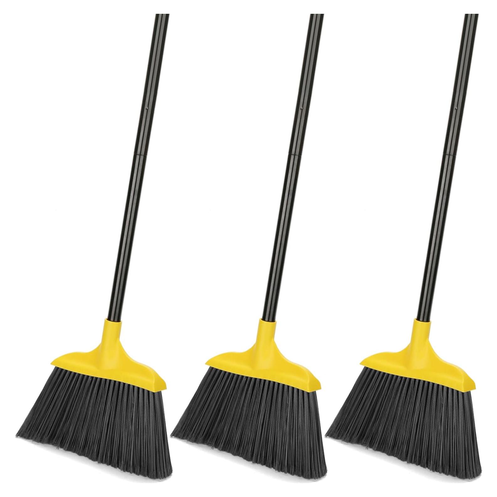 Escoba Pesada KeFanta 3 Pack 54 cm para Exterior e Interior