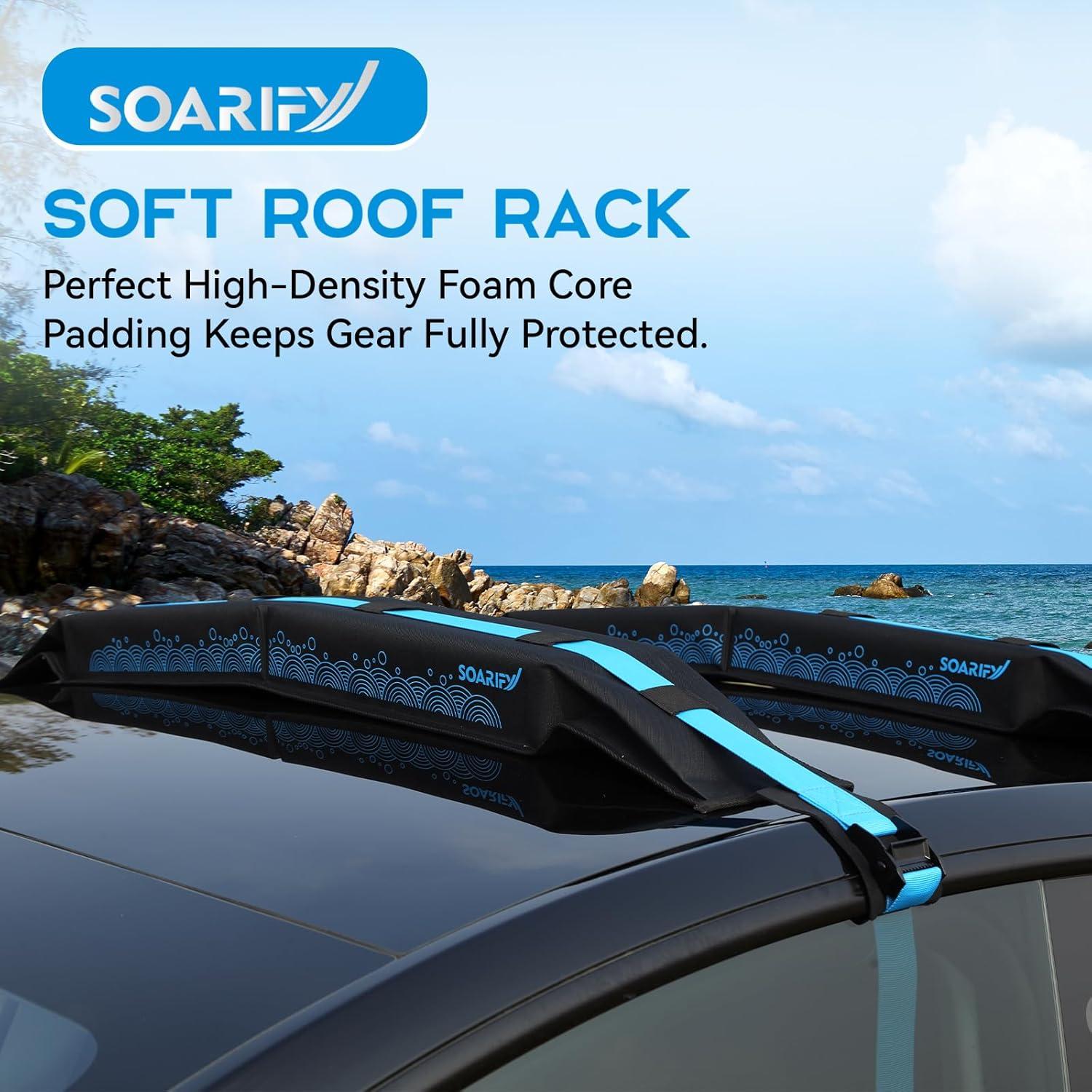 Portaequipajes Suave Soarify Universal para Kayak y Surf