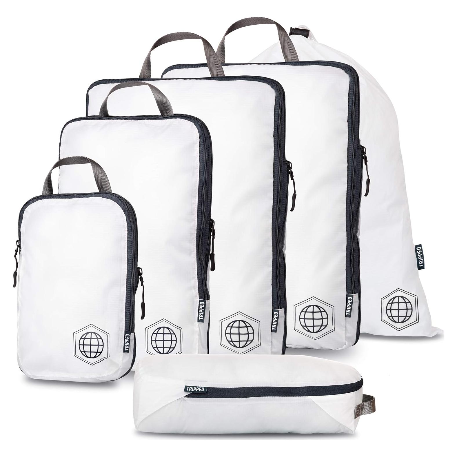 Juego de Cubos de Compresión Grande 6 Piezas TRIPPED Travel Gear