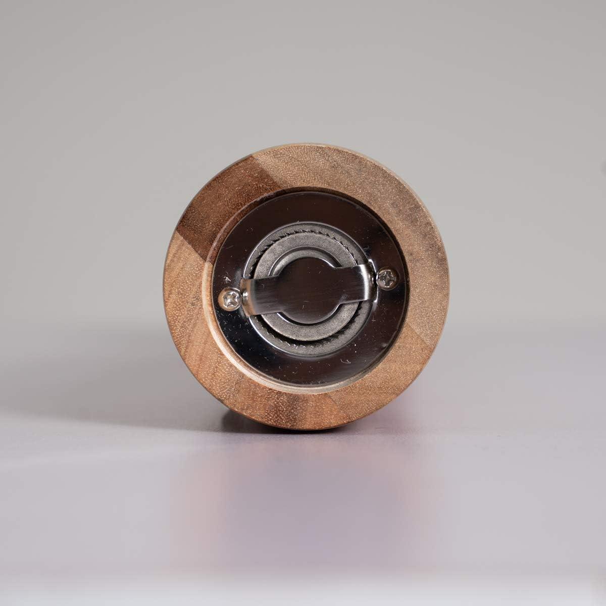 Molino de Pimienta DeroTeno Acacia 30 cm Ajustable Manual