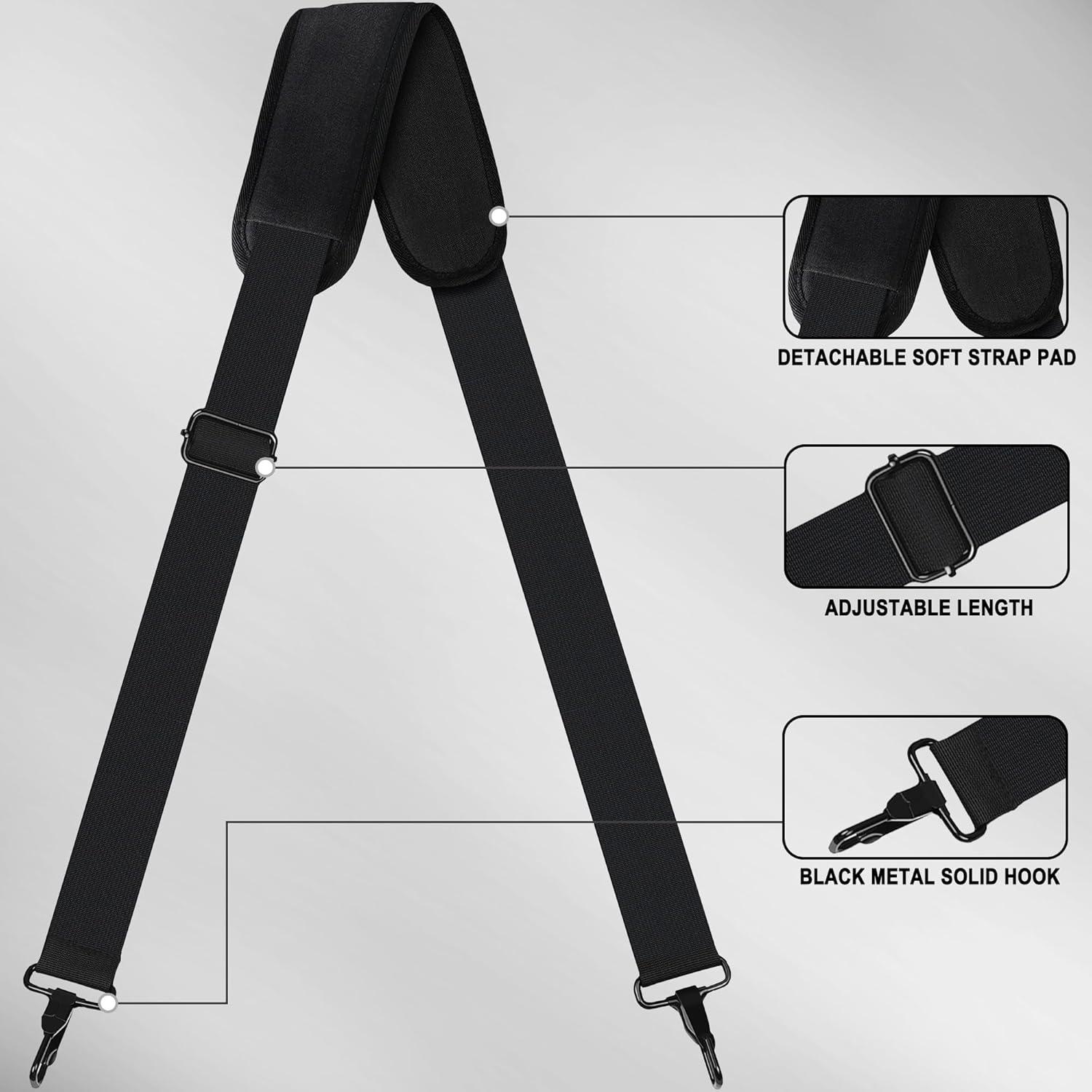 Correa de Hombro JOCYRN Ajustable 183 cm para Laptop y Maletín