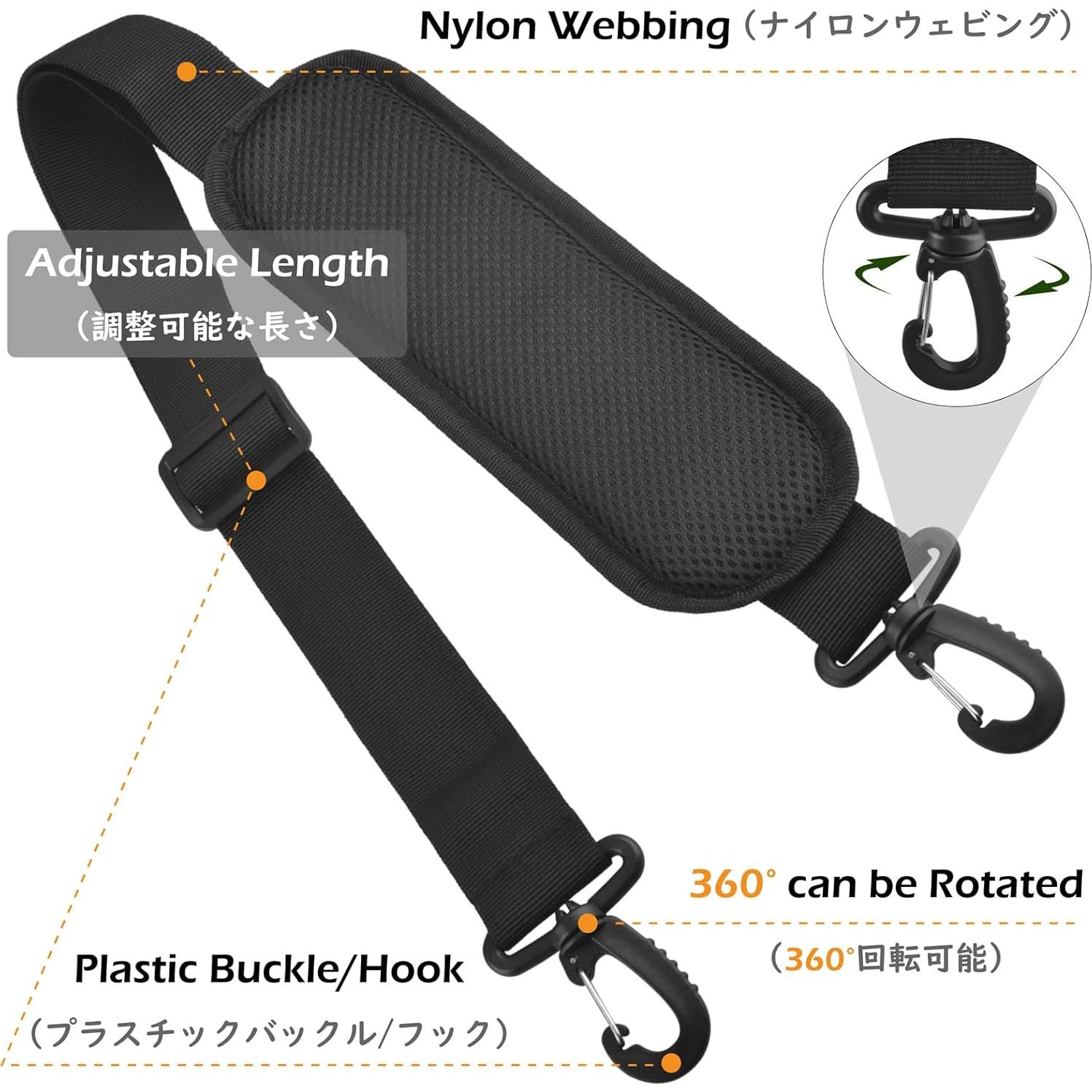 Correa de Hombro Ajustable TRI WONDER con Ganchos Metálicos