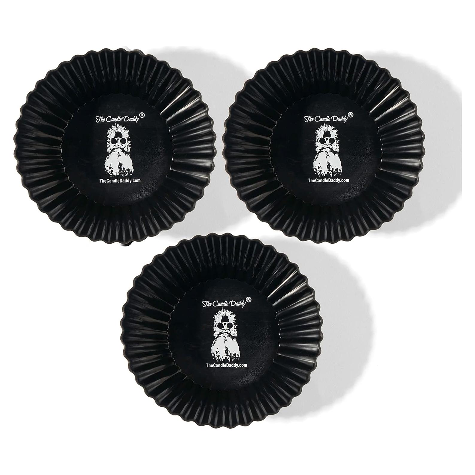 Paquete de 3 Forros de Silicona The Candle Daddy para Calentadores de Cera