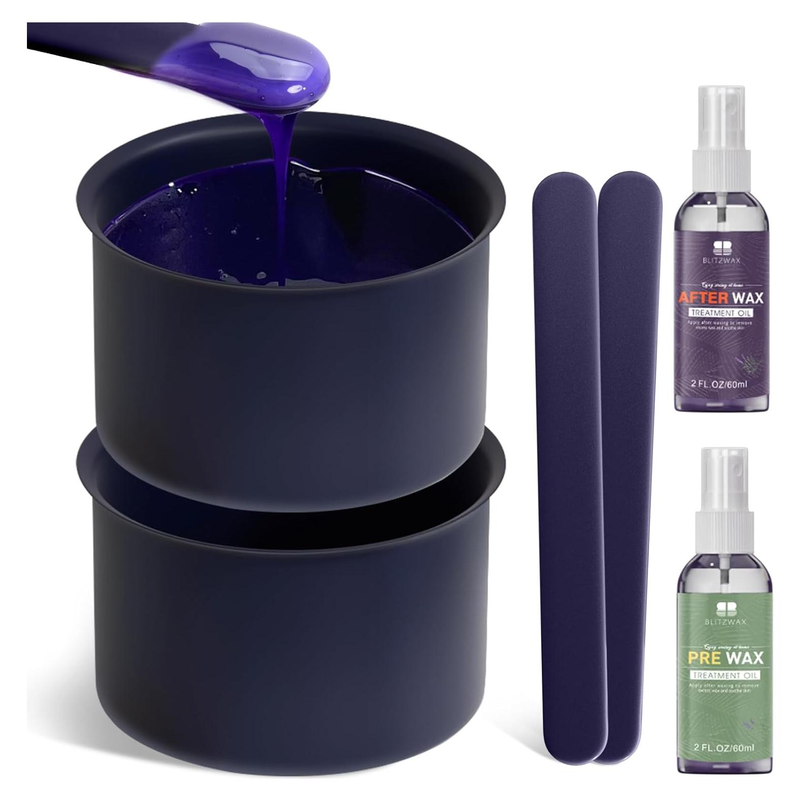 Forros de Silicona para Recipientes de Cera BLITZWAX 2 Pcs