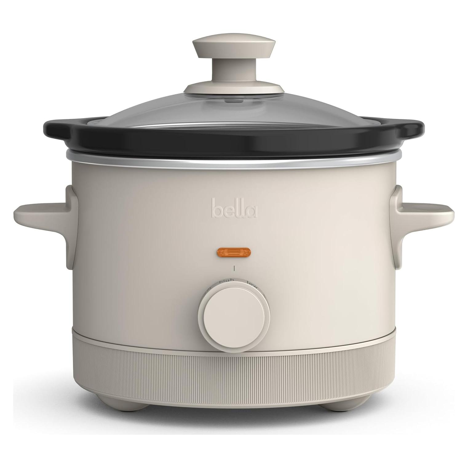 Olla de Cocción Lenta BELLA 1.5qt Cerámica Antiadherente