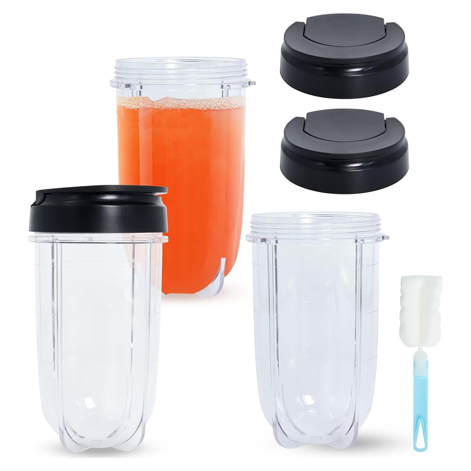 Tazas de Reemplazo Poweka 16oz para Licuadora Magic Bullet