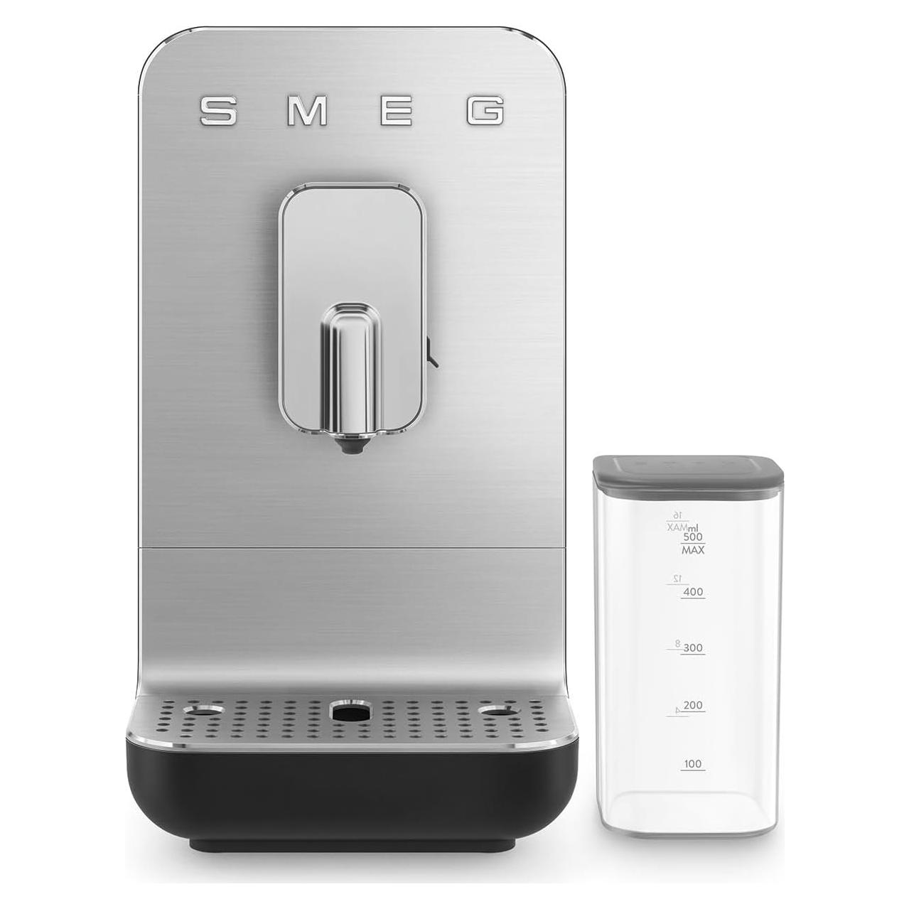 Máquina de Espresso Automática Smeg BCC13 con Molinillo y Espumador