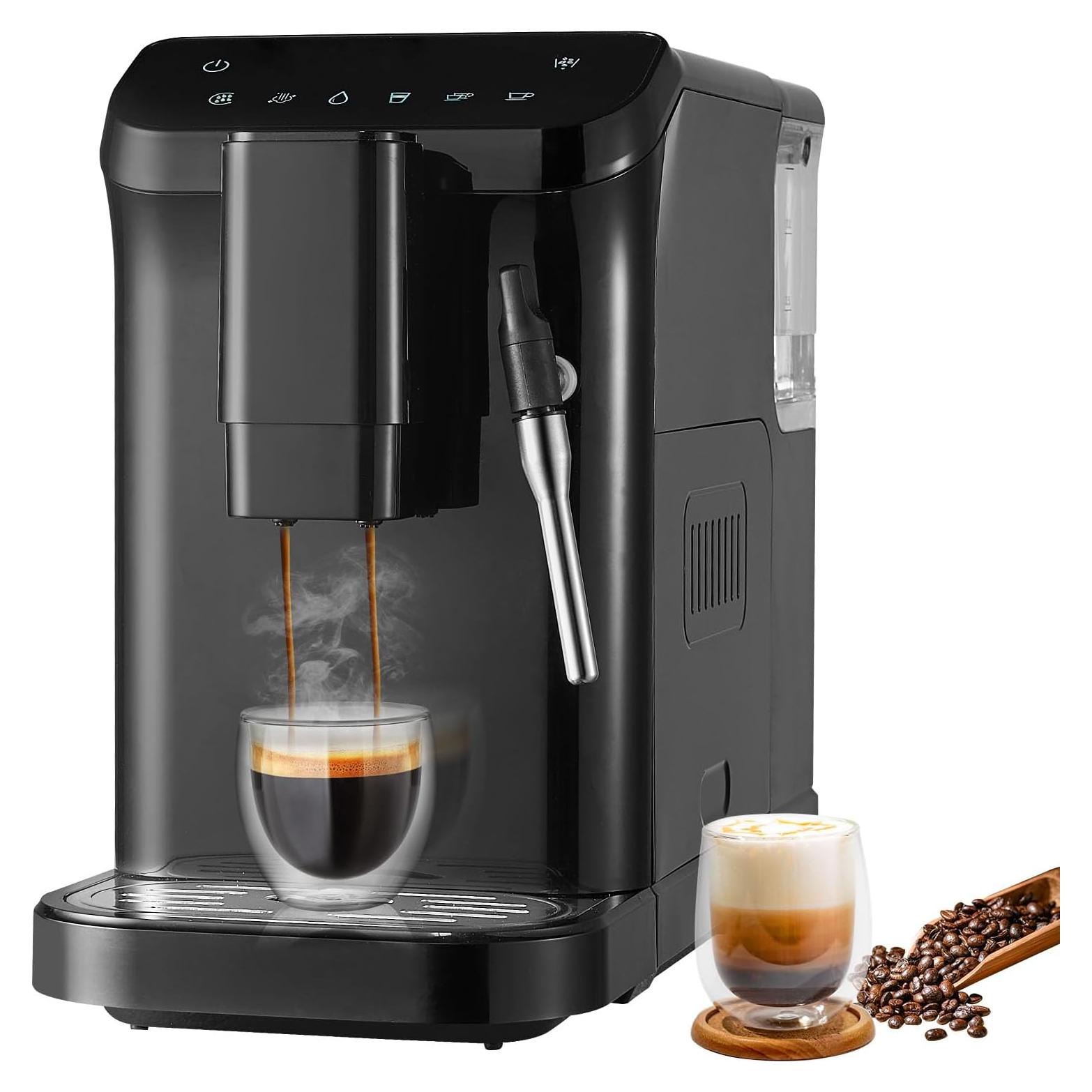Máquina de Espresso Automática VEVOR 20 Bar con Molinillo 1.5L