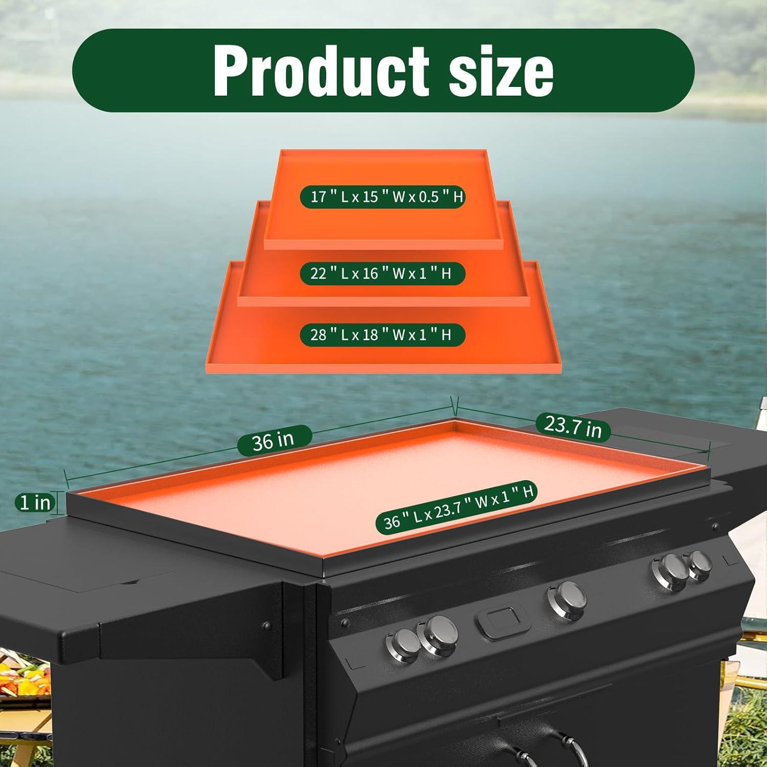 Cubierta de Silicona Grado Alimenticio WALACT 71.12 cm para Grill