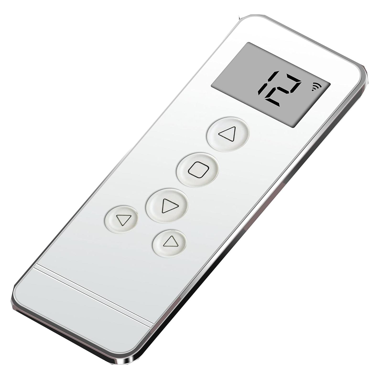 Controlador remoto 14 canales Rollerhouse para persianas blancas