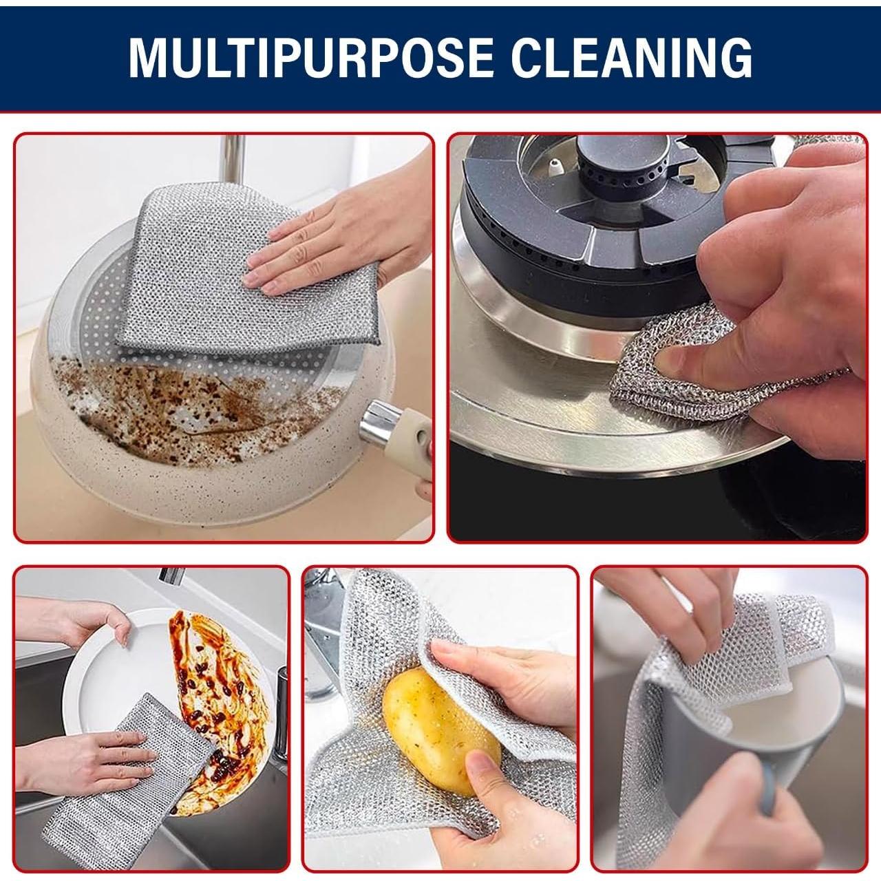 Paquete de 12 Paños de Limpieza Whisper Linen 20x20 cm