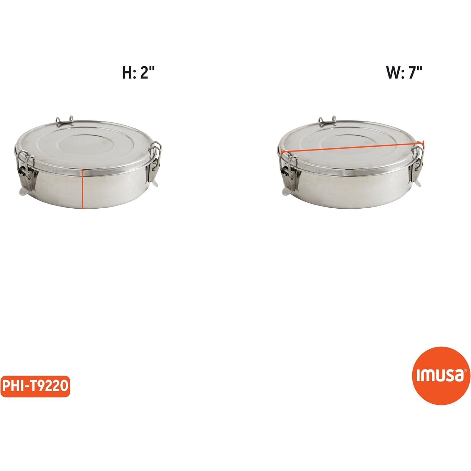 Molde para Flan Imusa 1.5Qt Acero Inoxidable Redondo