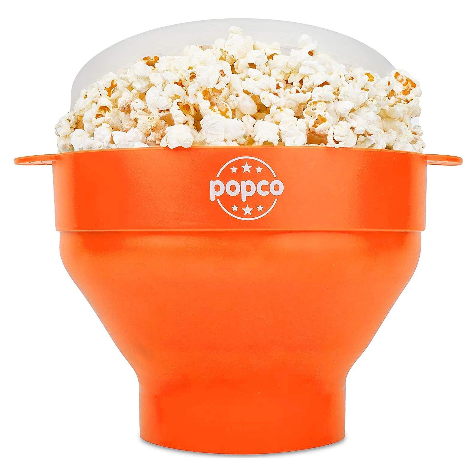 Hacedor de Palomitas de Maíz POPCO de Silicona Colapsable 15 Tazas