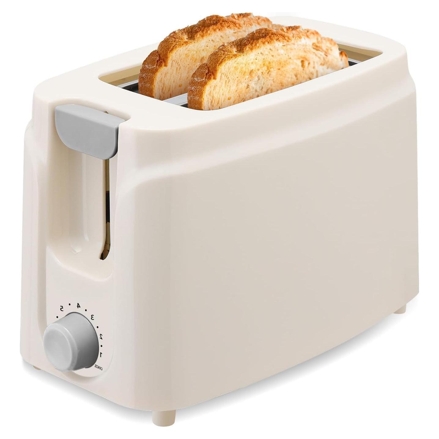 Tostadora SEEDEEM 2 Rebanadas 750W Blanco con 7 Configuraciones