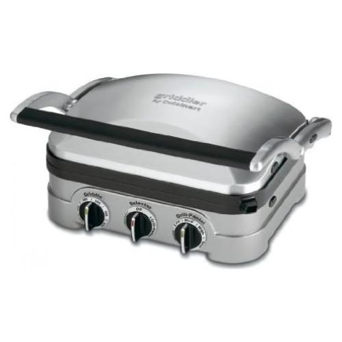 Griddler 5 en 1 Cuisinart con Prensa Panini y Placas Removibles