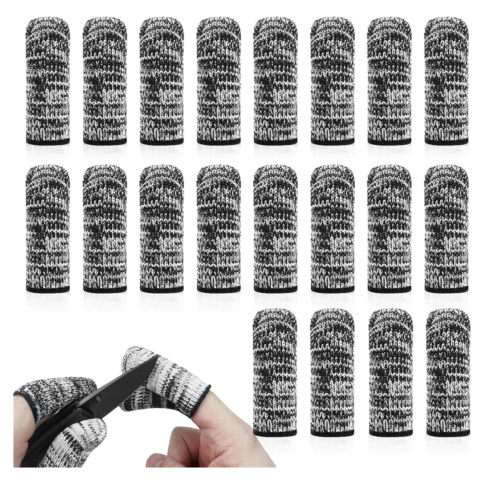 Mangas de Dedo Antideslizantes Dirvcp - 20 Unidades para Cocina y Jardinería