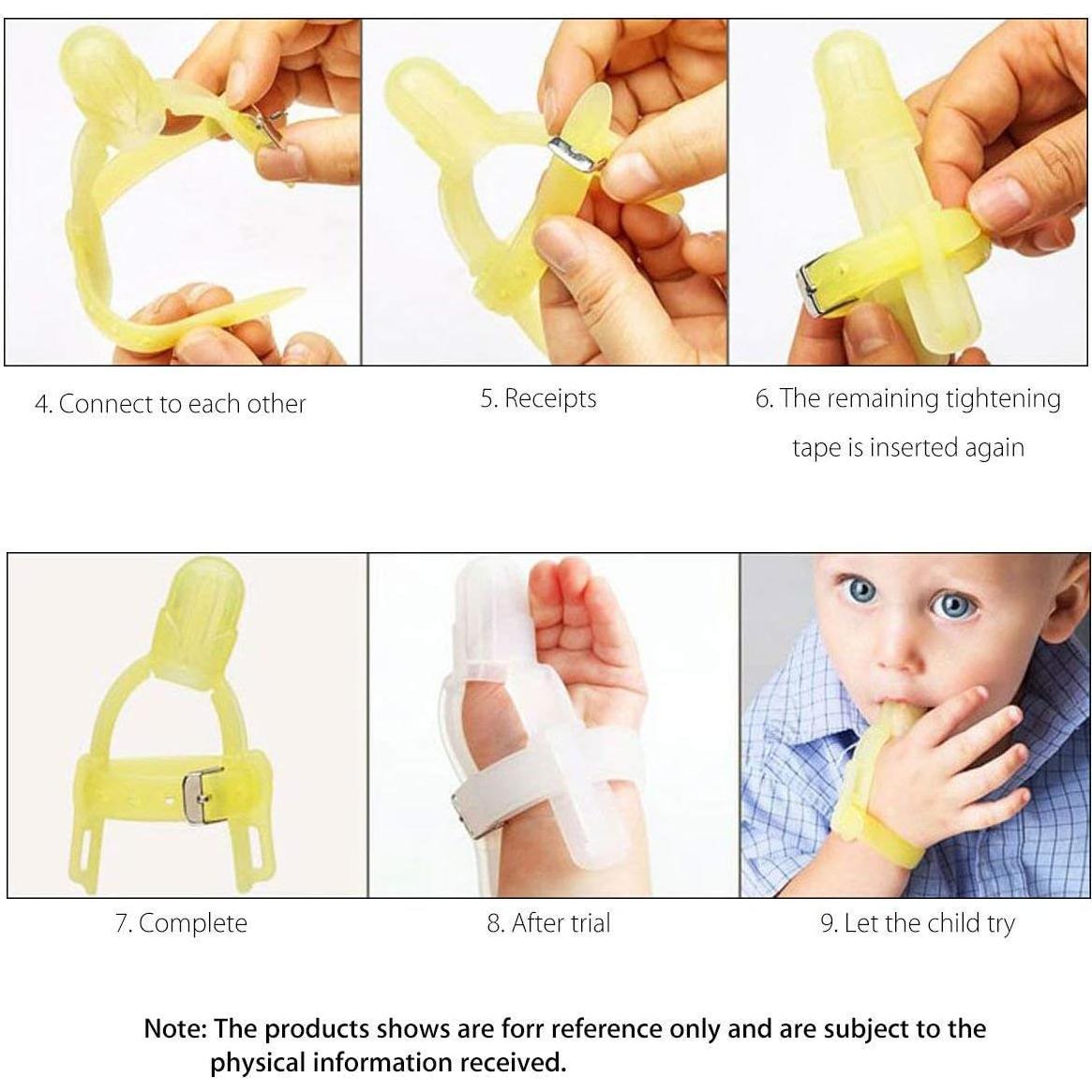 Guardia para Dedos Bhbuy - Kit Antichupón para Niños 1-5 Años