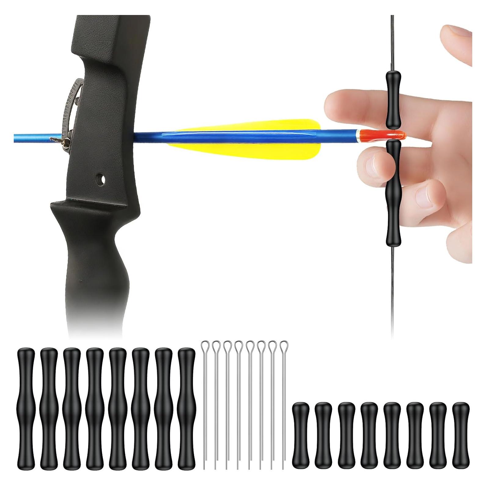 Protectores de Dedos de Silicona Pawfly para Arco - 8 Piezas