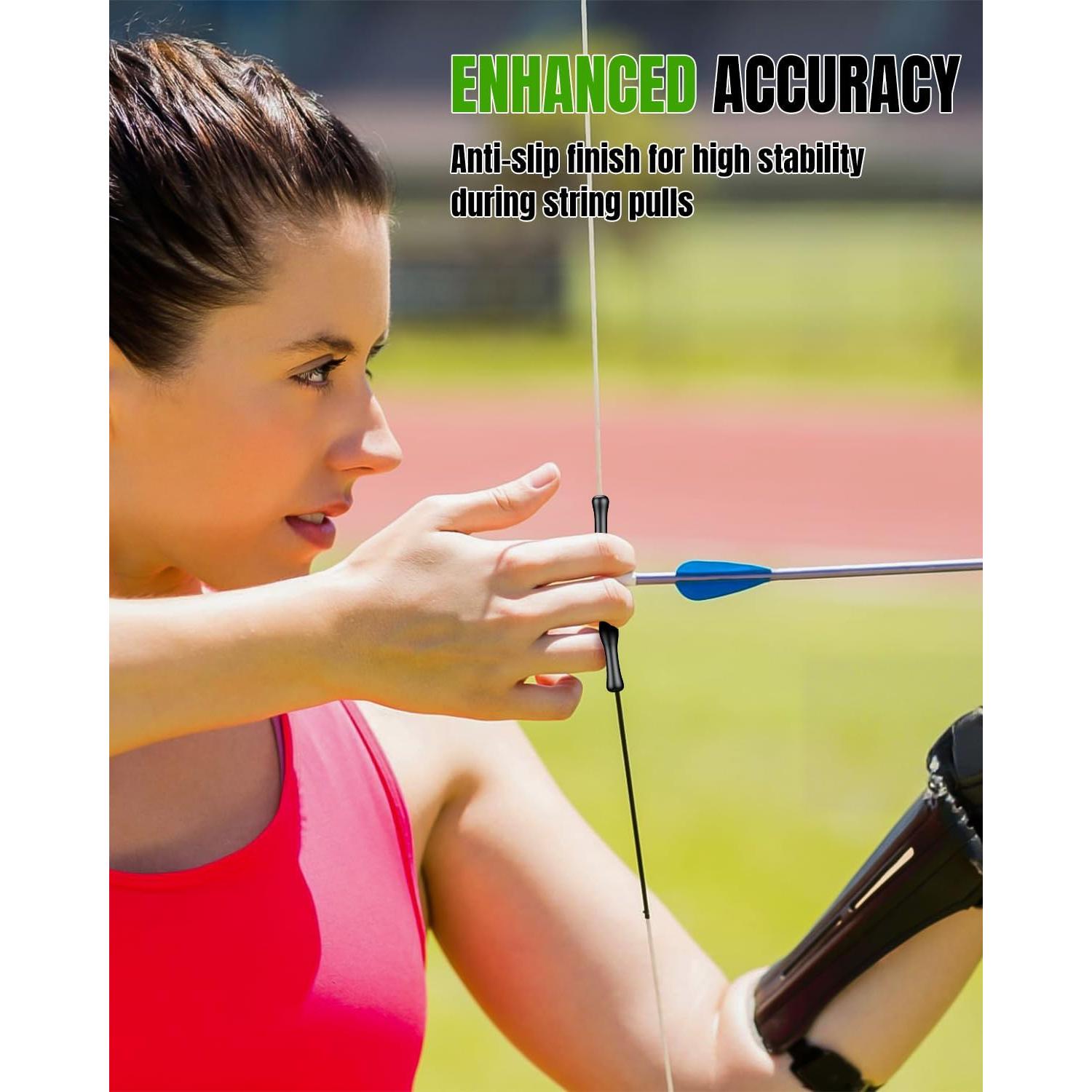 Protectores de Dedos de Silicona Pawfly para Arco - 8 Piezas