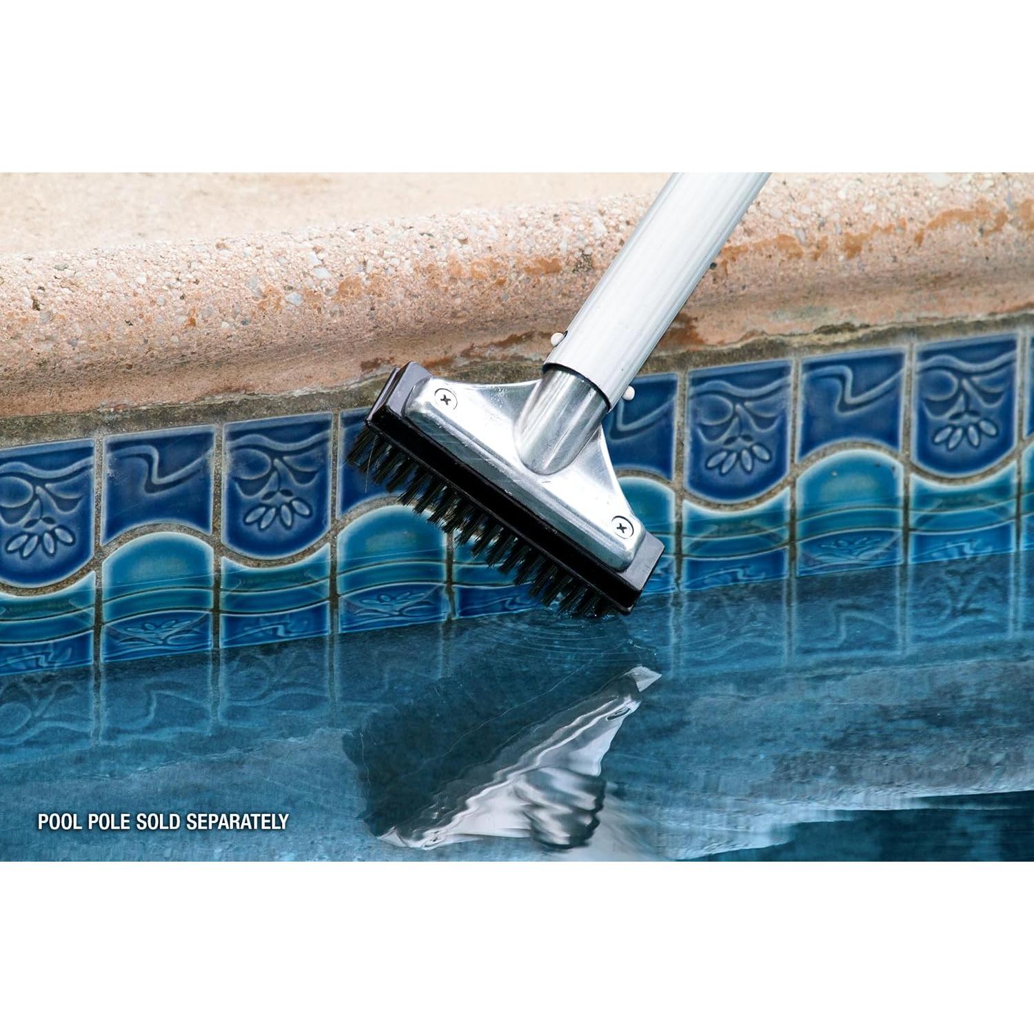 Cepillo de Algas 5" Poolmaster 20178 con Cerdas de Acero Inoxidable