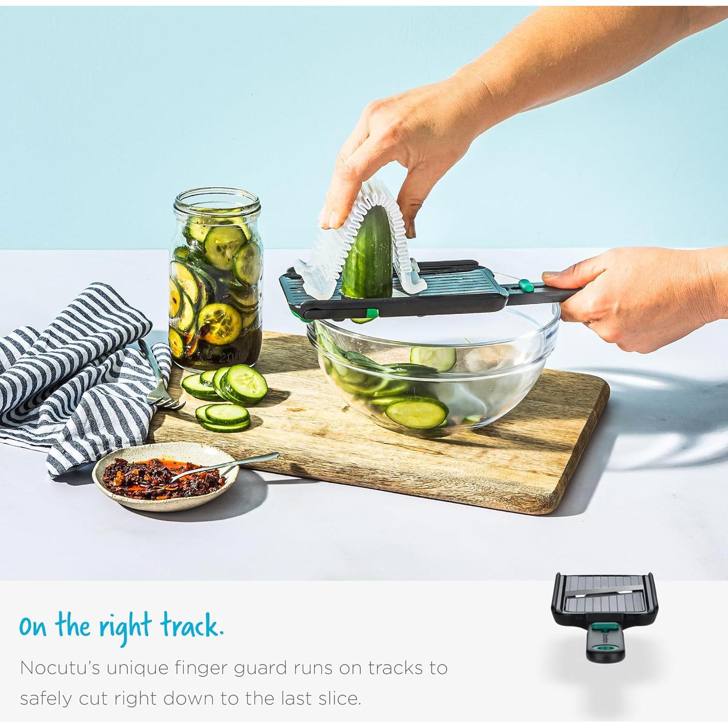 Cortador de Mandolina Nocutu Dreamfarm - Ajustable 1-3mm, Antideslizante