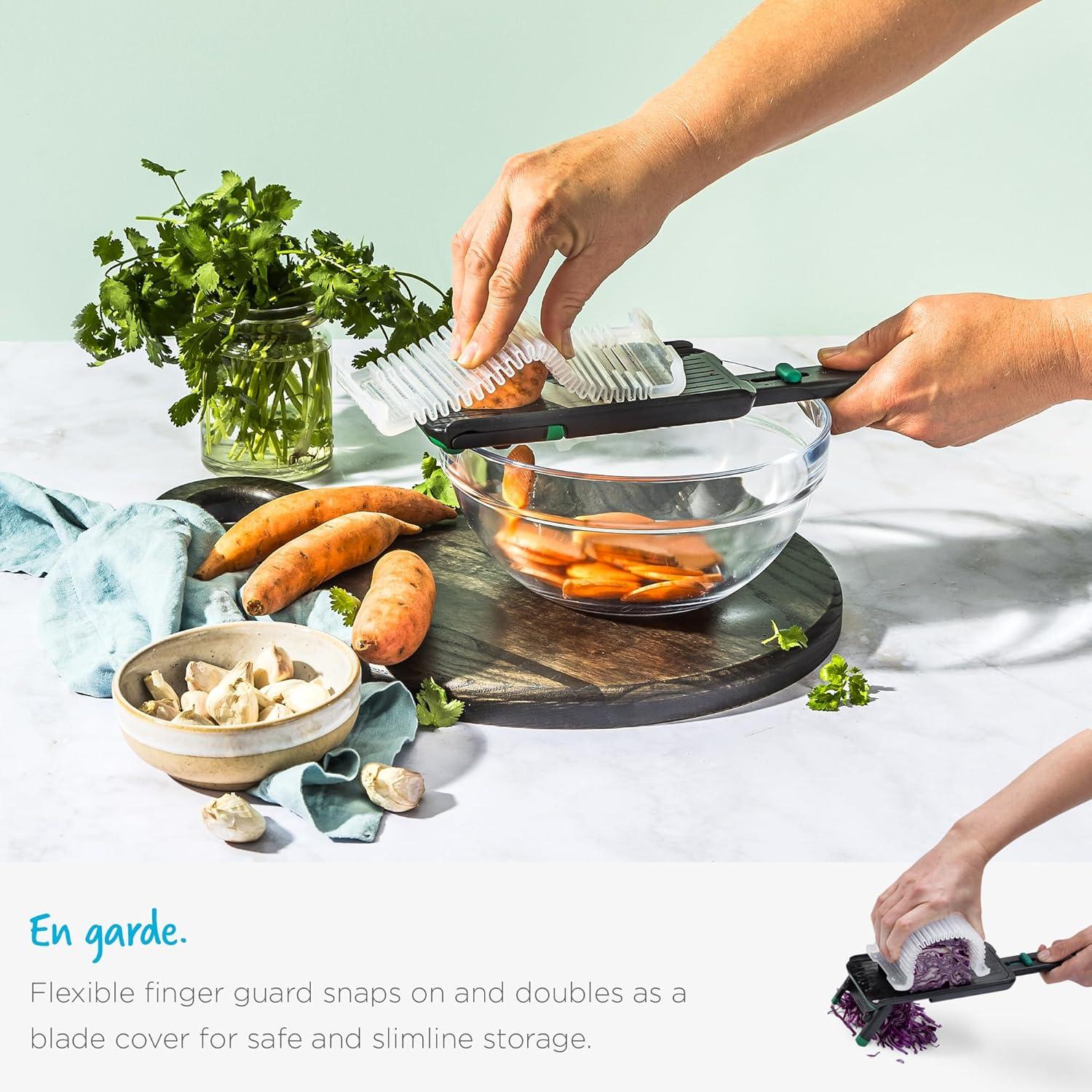 Cortador de Mandolina Nocutu Dreamfarm - Ajustable 1-3mm, Antideslizante