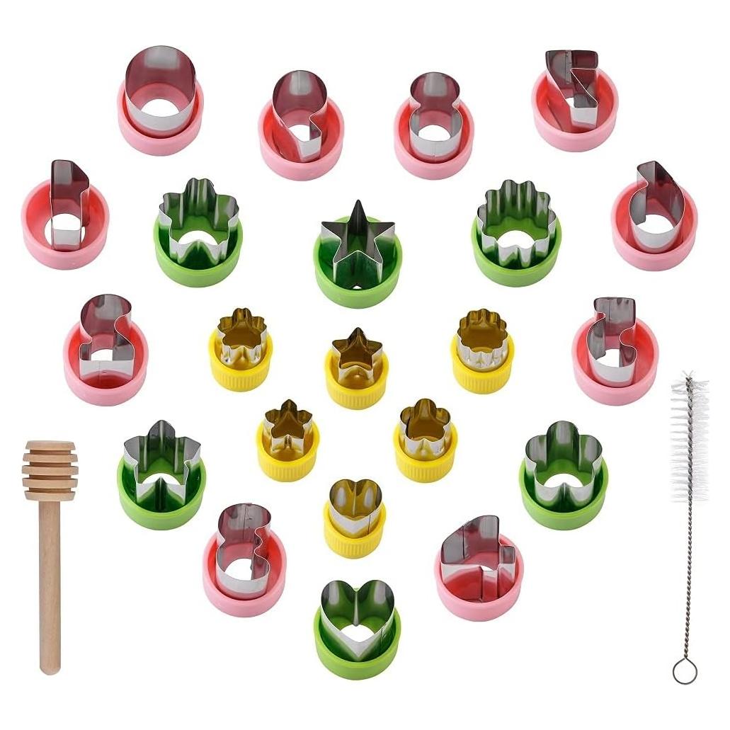 Juego de Cortadores de Galletas Beyond 280 - 23 Piezas Acero Inoxidable