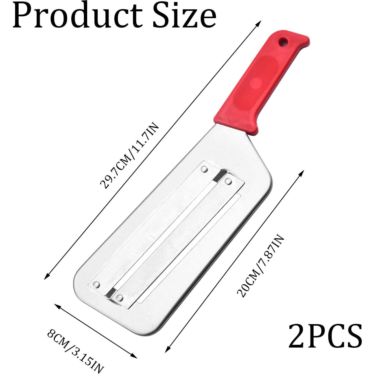 Juego de 2 Ralladores de Repollo Genérico - Acero Inoxidable