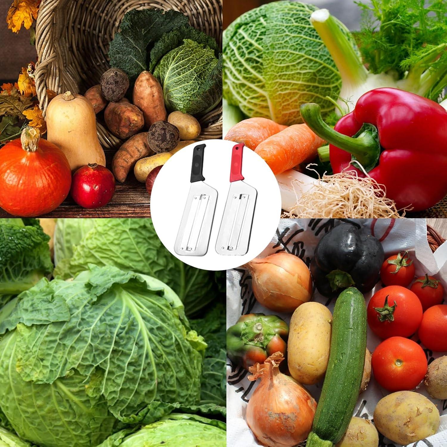 Juego de 2 Ralladores de Repollo Genérico - Acero Inoxidable