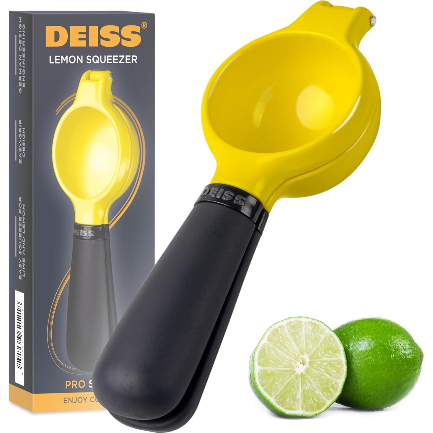 Exprimidor Manual Deiss Pro de Metal para Limón y Lima