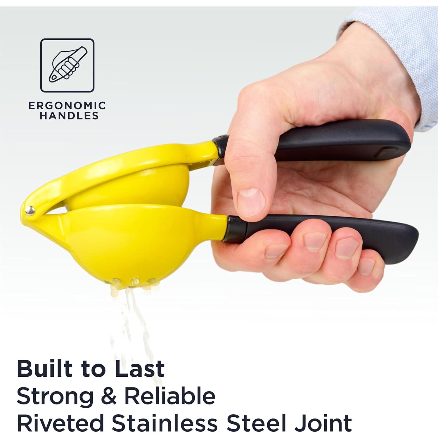 Exprimidor de Limón Deiss Pro Metal y Cortador de Pizza Acero Inoxidable