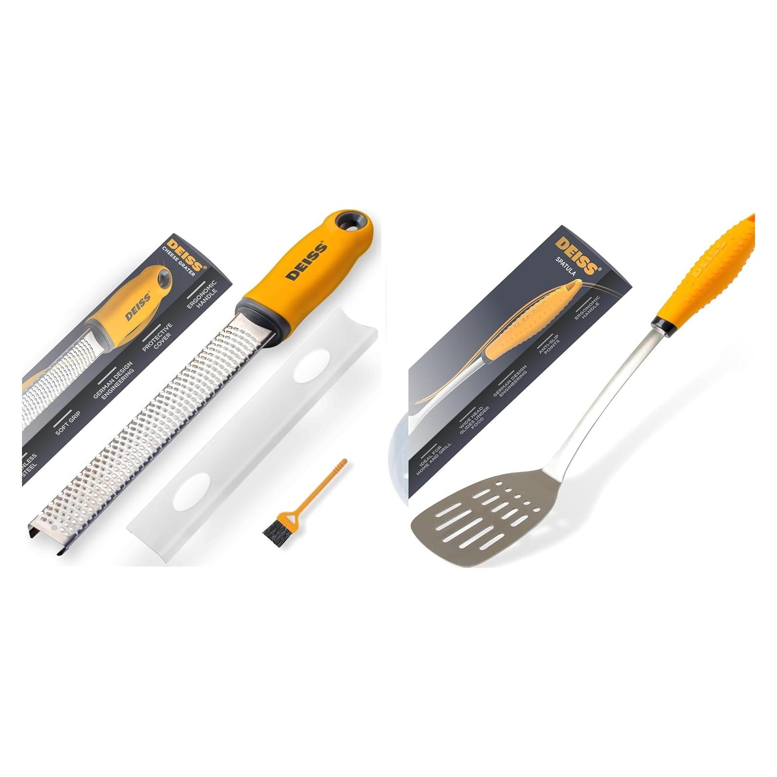 Rallador de Cítricos y Queso Deiss PRO Acero Inoxidable