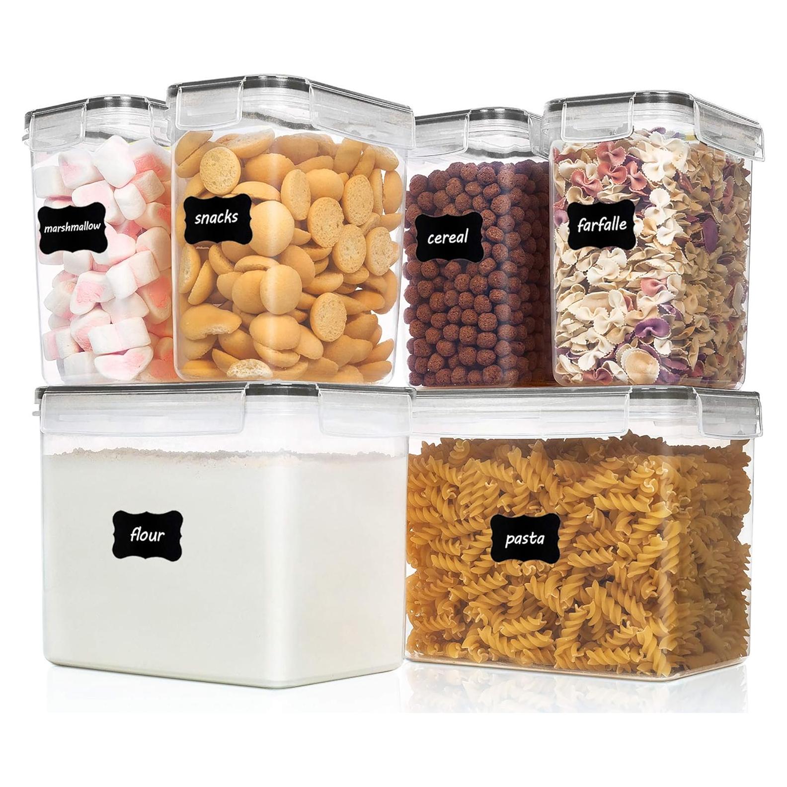 Contenedores de Almacenamiento Vtopmart 6 Piezas Herméticos