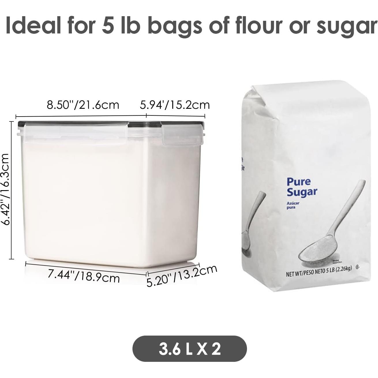 Contenedores de Almacenamiento Vtopmart 6 Piezas Herméticos