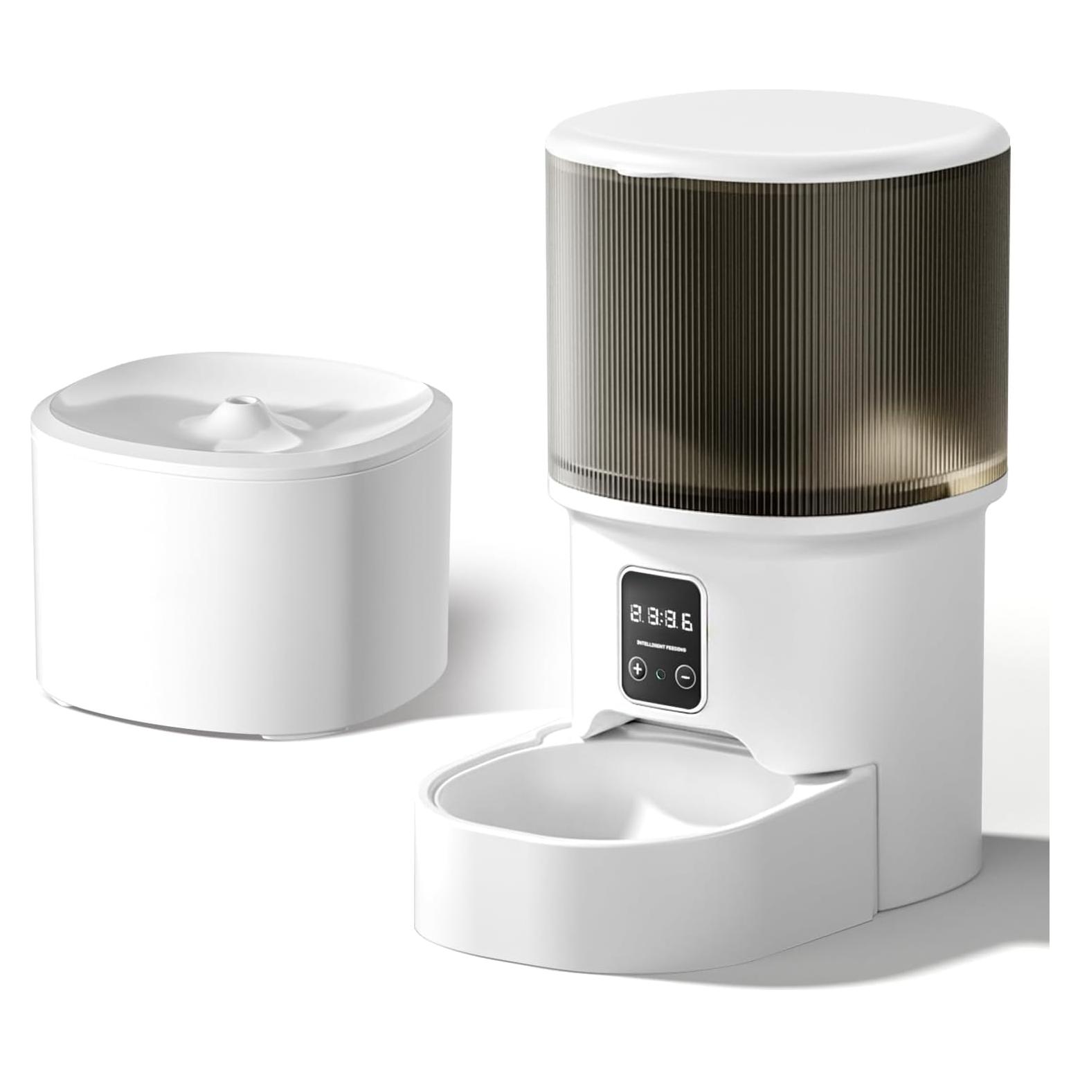 Dispensador Automático de Comida y Agua para Gatos Relihom 4L/3L