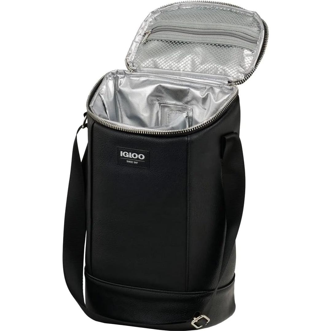 Bolsa de Bebidas Igloo Luxe 11.4L Aislamiento MaxCold Negro