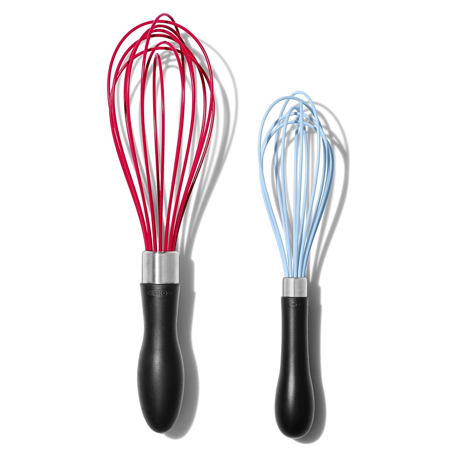 Set de Batidores de Silicona OXO 2 Piezas 22.8 y 28 cm