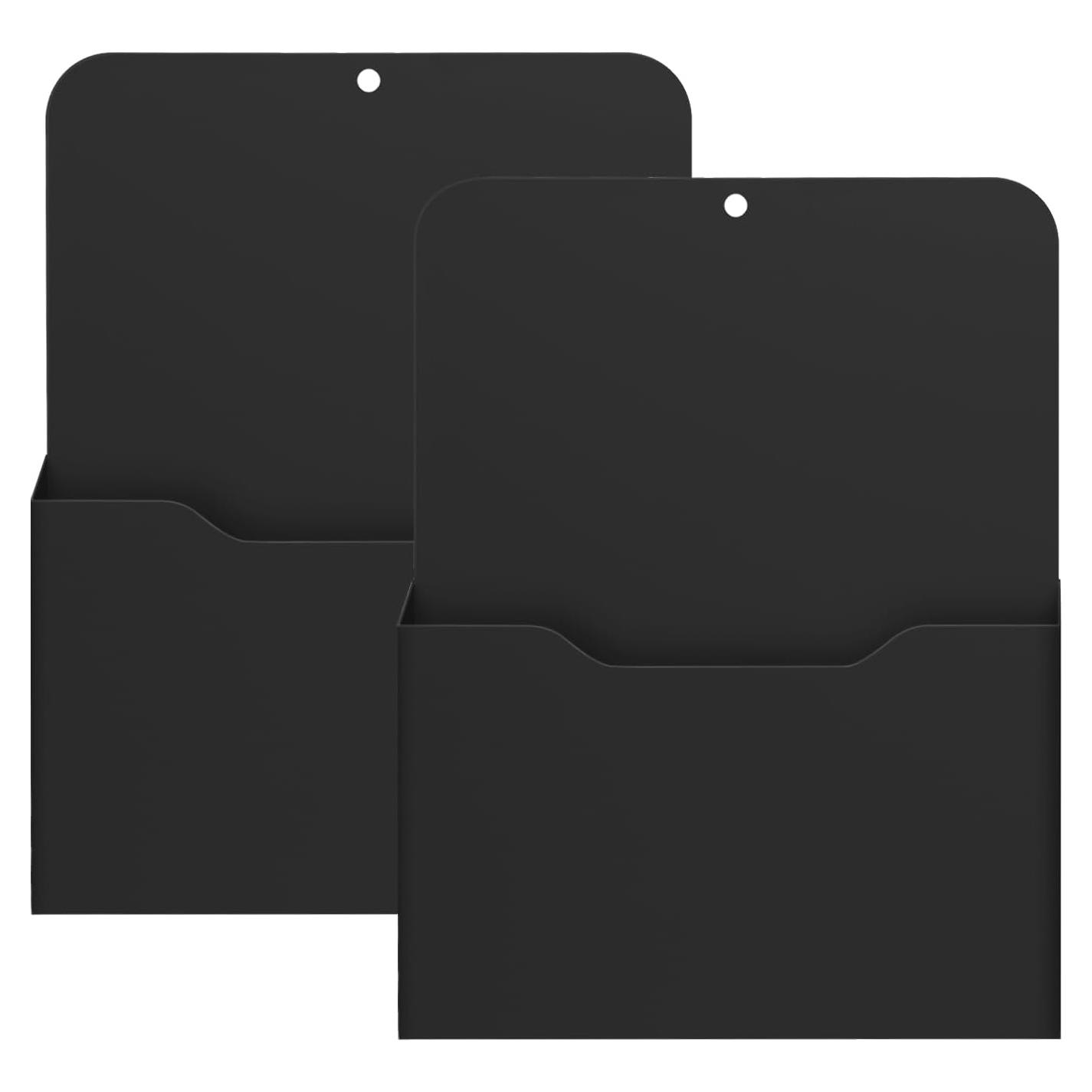 Soporte Magnético MoKo A4 para Archivos y Papelería - 2 Piezas Negro