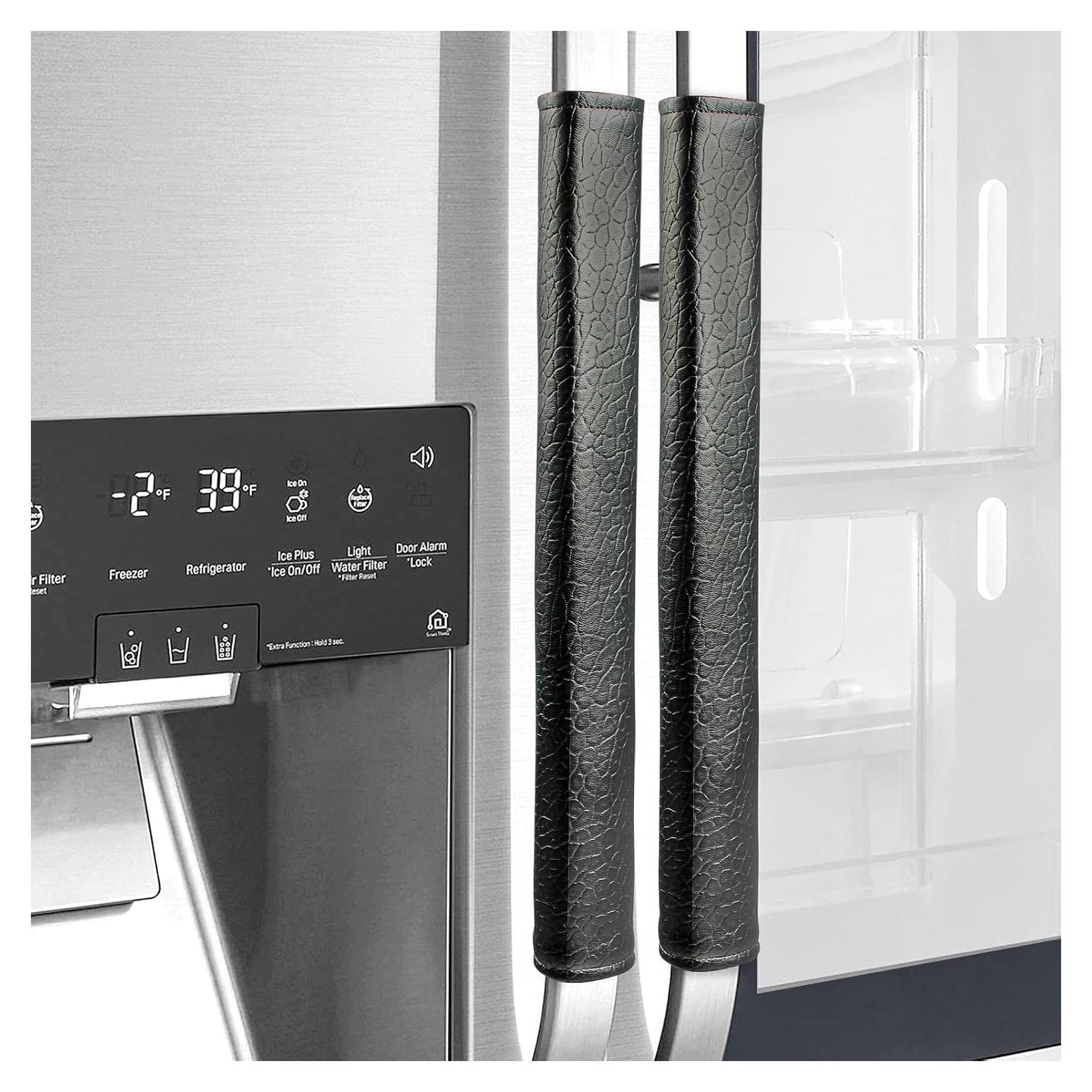 Cubiertas de Manijas de Refrigerador OUGAR8 - Impermeables, 2 Piezas