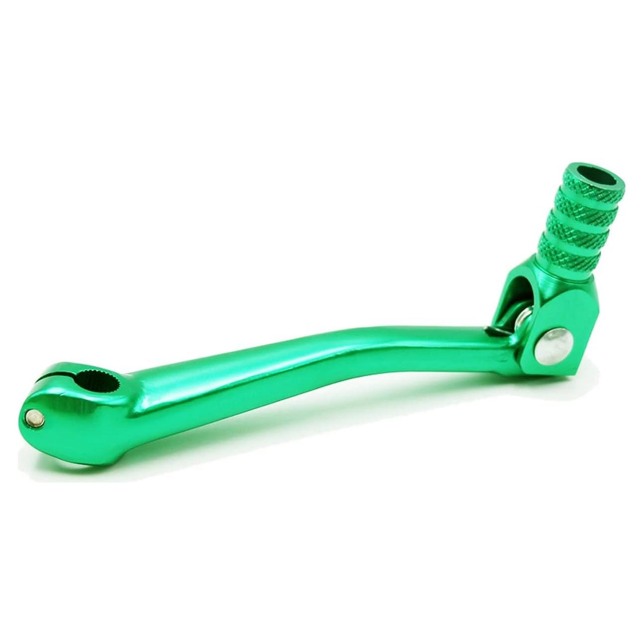 Palanca de Cambio Plegable PRO BAT de Aluminio Verde 155x57mm