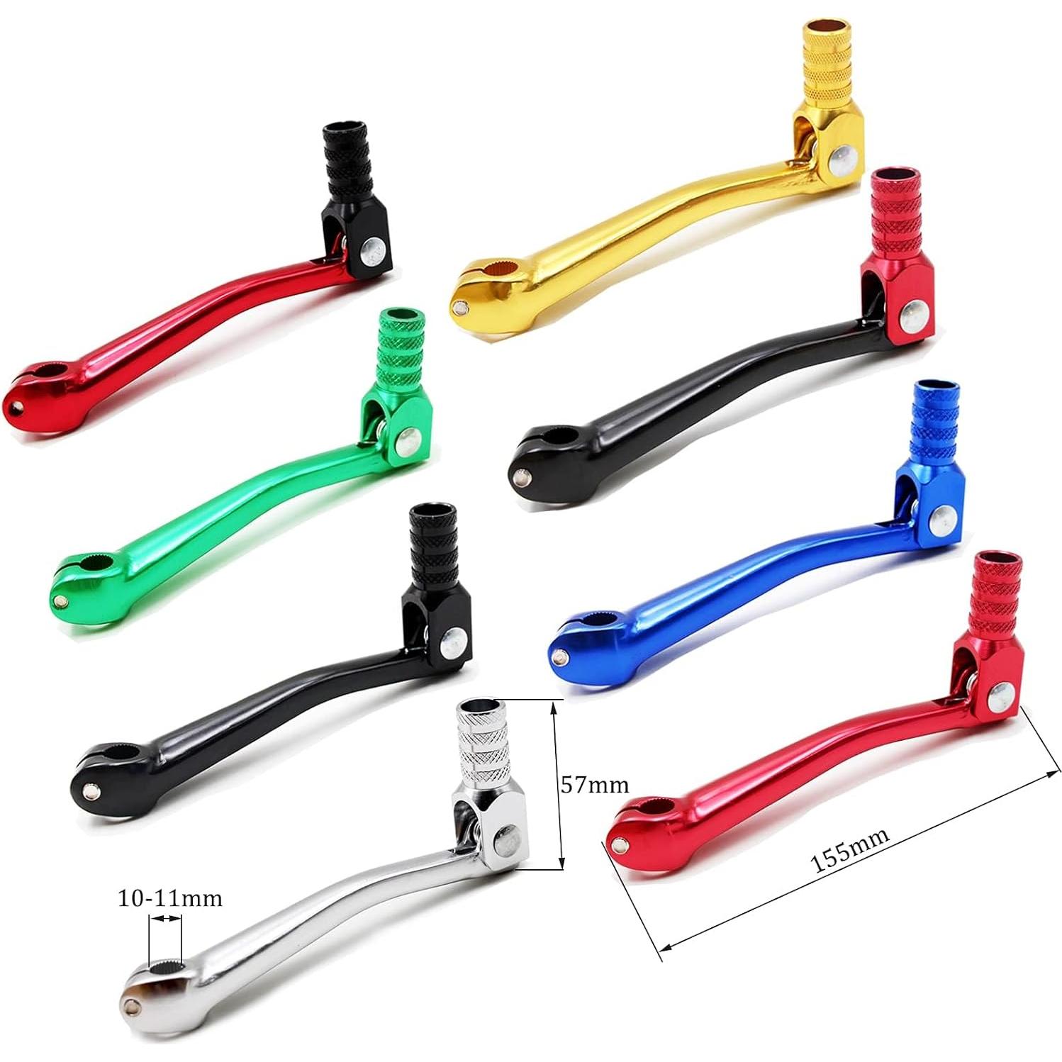 Palanca de Cambio Plegable PRO BAT de Aluminio Verde 155x57mm