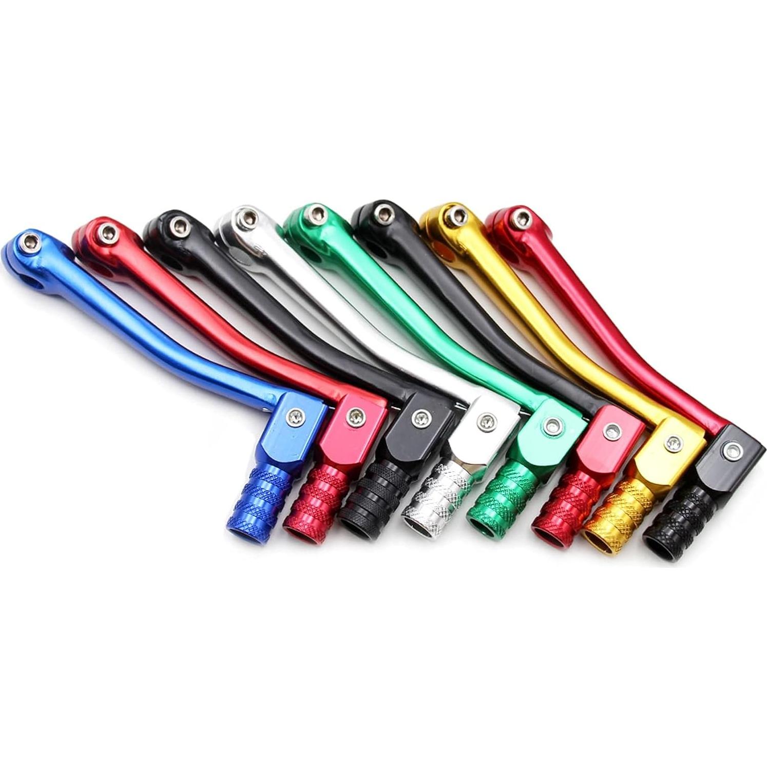 Palanca de Cambio Plegable PRO BAT de Aluminio Verde 155x57mm