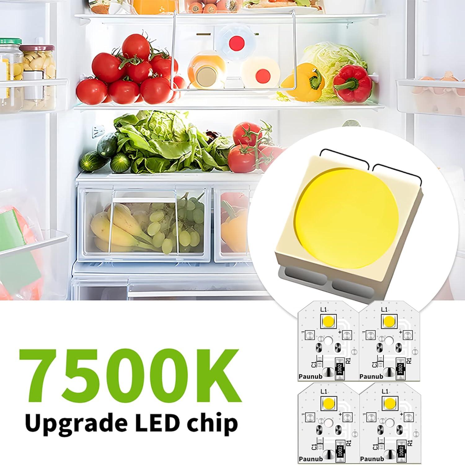 Luz LED para Refrigerador GE Paunub WR55X11132 Pack de 4